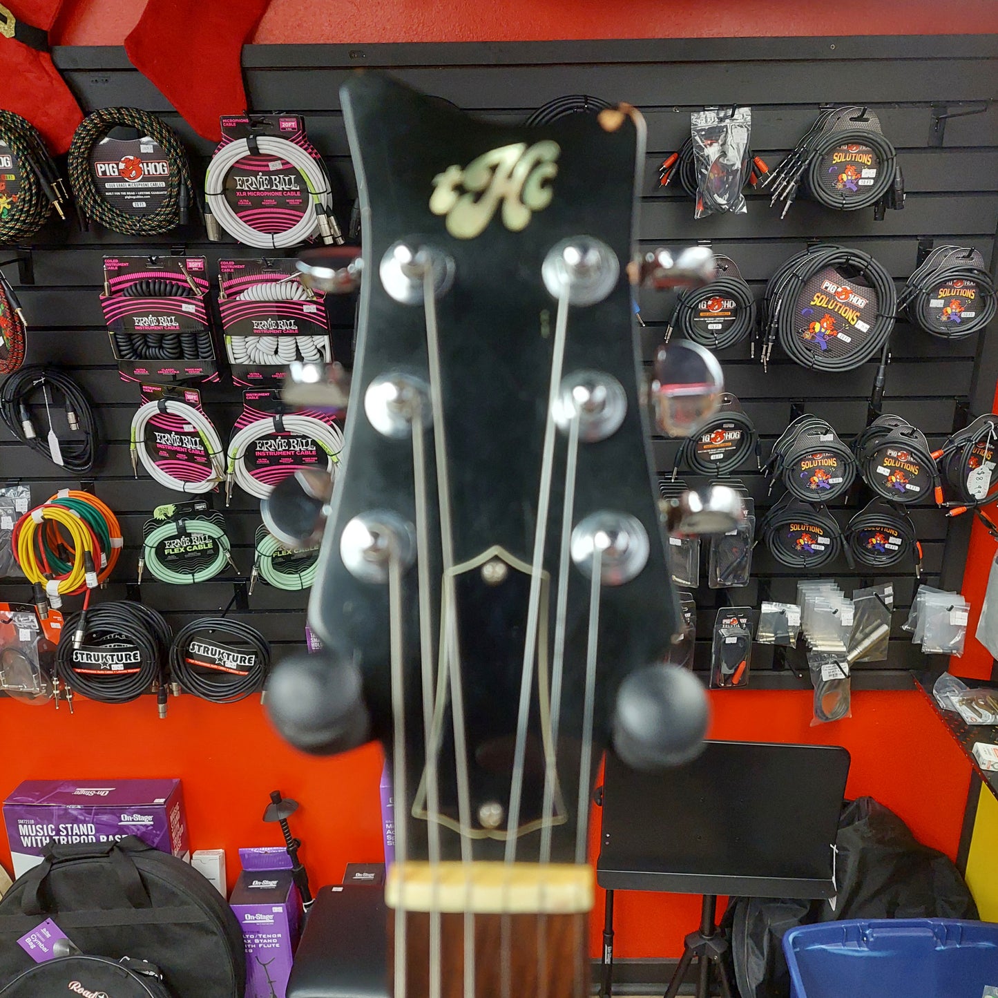 1979-1983 THC Tom Holmes Double Cutaway Electric Guitar - Red w/ Hard Case "Made In USA" (Not Original Pickups)