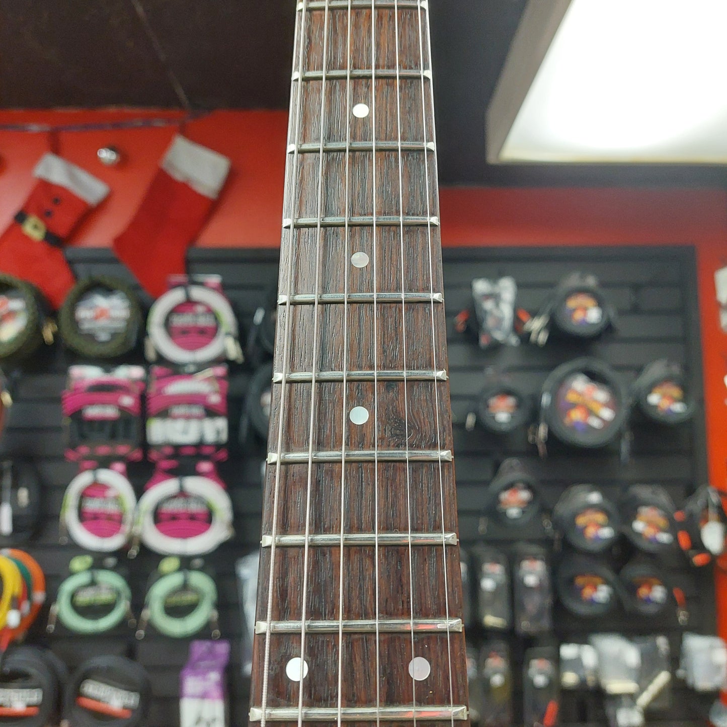 1979-1983 THC Tom Holmes Double Cutaway Electric Guitar - Red w/ Hard Case "Made In USA" (Not Original Pickups)