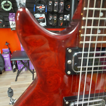 1979-1983 THC Tom Holmes Double Cutaway Electric Guitar - Red w/ Hard Case "Made In USA" (Not Original Pickups)