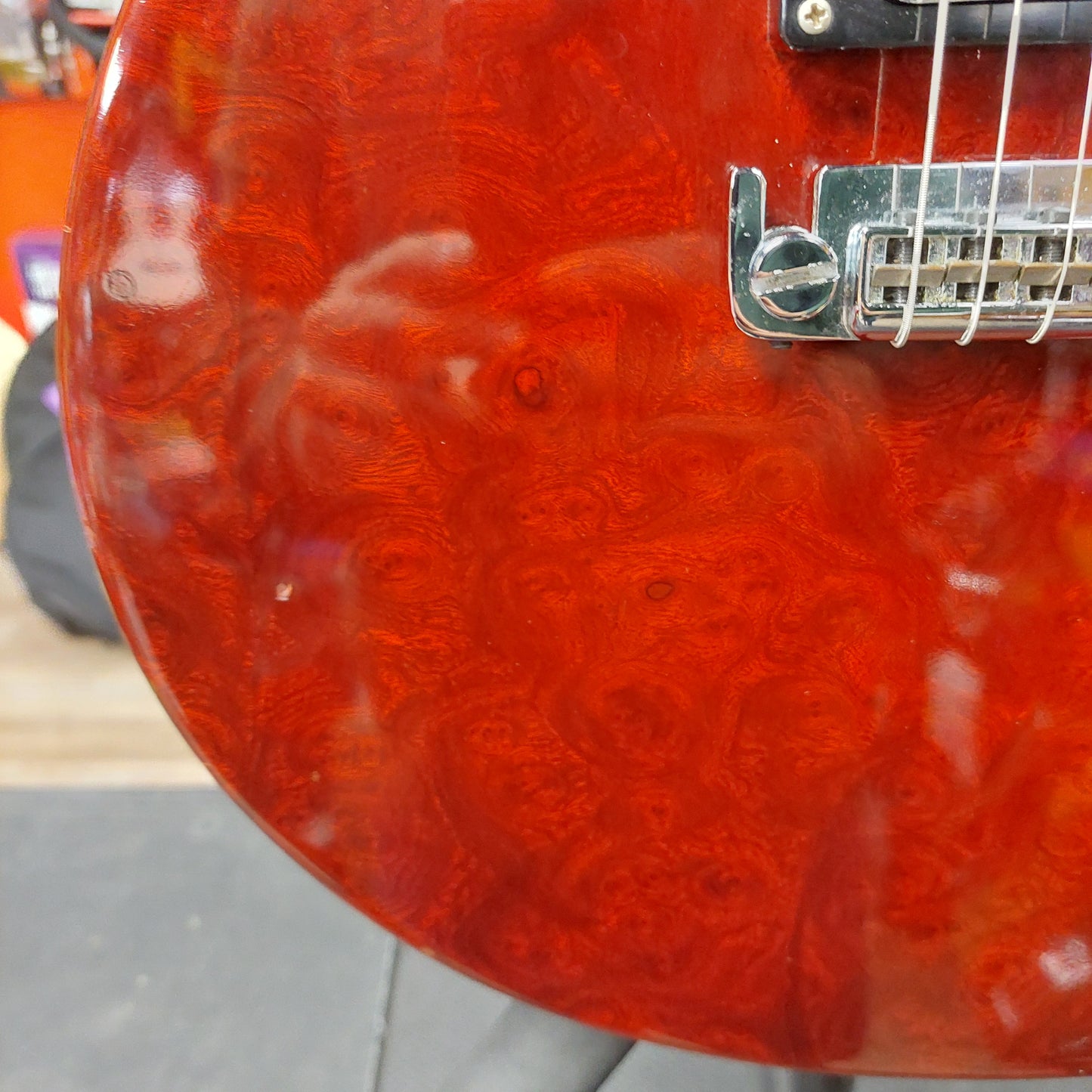 1979-1983 THC Tom Holmes Double Cutaway Electric Guitar - Red w/ Hard Case "Made In USA" (Not Original Pickups)