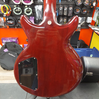 1979-1983 THC Tom Holmes Double Cutaway Electric Guitar - Red w/ Hard Case "Made In USA" (Not Original Pickups)