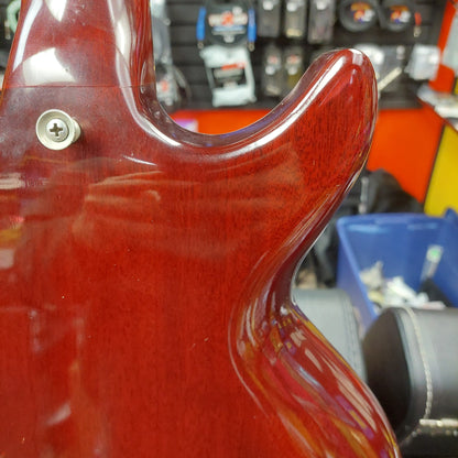 1979-1983 THC Tom Holmes Double Cutaway Electric Guitar - Red w/ Hard Case "Made In USA" (Not Original Pickups)