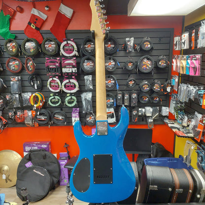 Stagg I300 HSS Electric Guitar - Metallic Blue (USED) "Sold As Is Has Warped Neck" SN# 080910270232