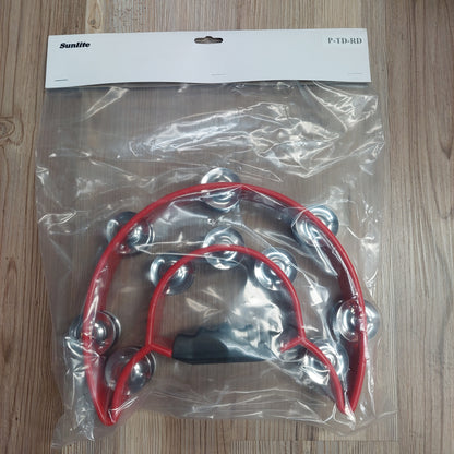 Sunlite P-TD-RD Tambourine Double Cutaway - Red