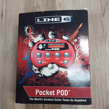 Line 6 Pocket Pod  w/ Original Box (USED) "No Cables" SN# (21)PDD0S5745002578