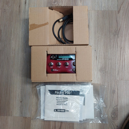 Line 6 Pocket Pod  w/ Original Box (USED) "No Cables" SN# (21)PDD0S5745002578