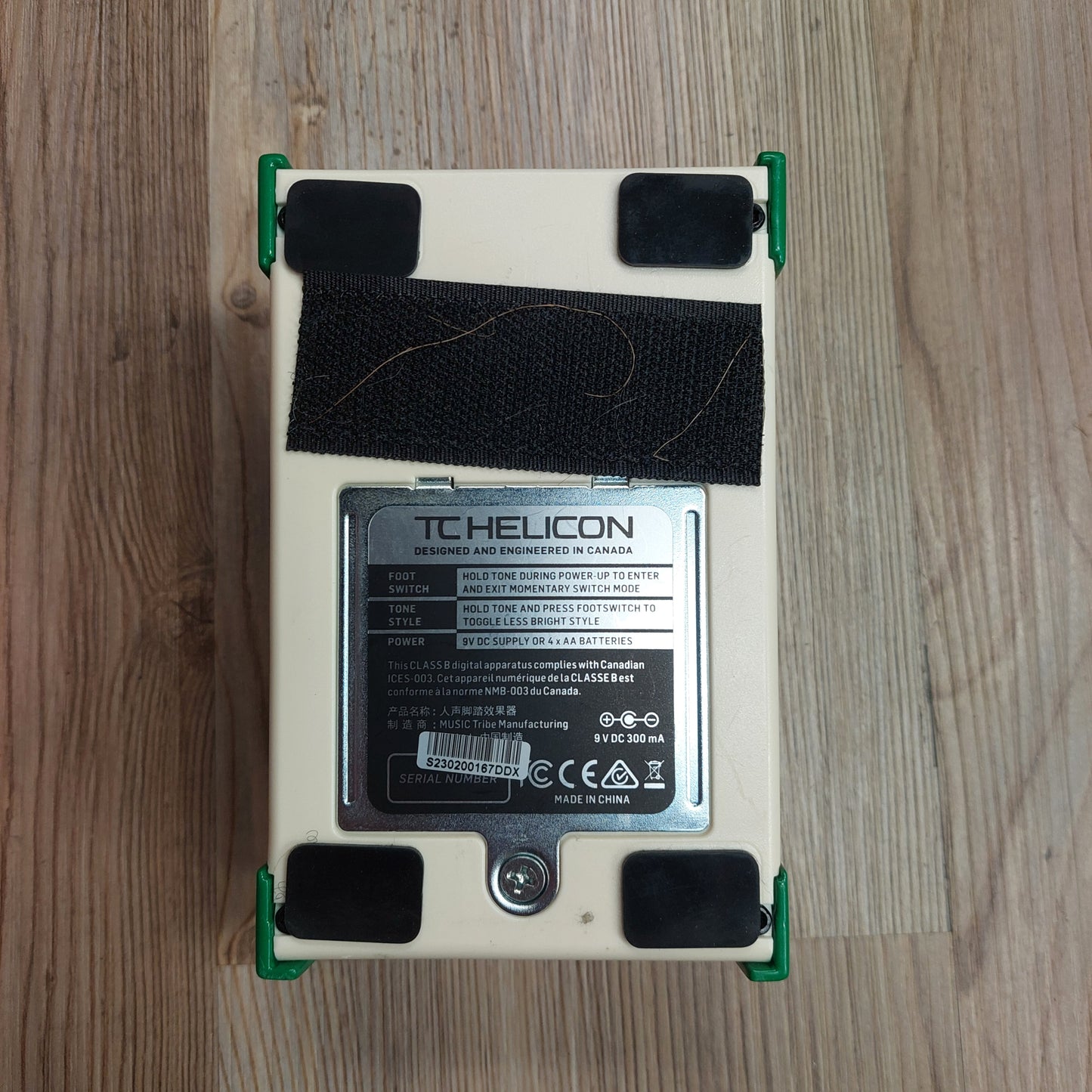 TC Helicon DUPLICATOR Ultra-Simple Vocal Effects Stompbox with Doubling, Reverb & Pitch Correction (USED) SN# S230200167DDX