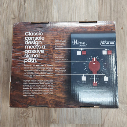 Heritage Audio Baby RAM 2-Channel Monitoring System (USED)