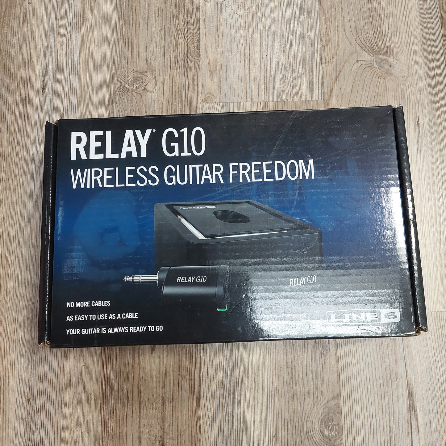 Line 6 Relay G10 Wireless Guitar System  (USED) SN# W100M7023009627-1 "Sold As Is" Power Connection Loose Still Works
