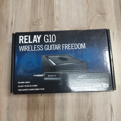 Line 6 Relay G10 Wireless Guitar System  (USED) SN# W100M7023009627-1 "Sold As Is" Power Connection Loose Still Works
