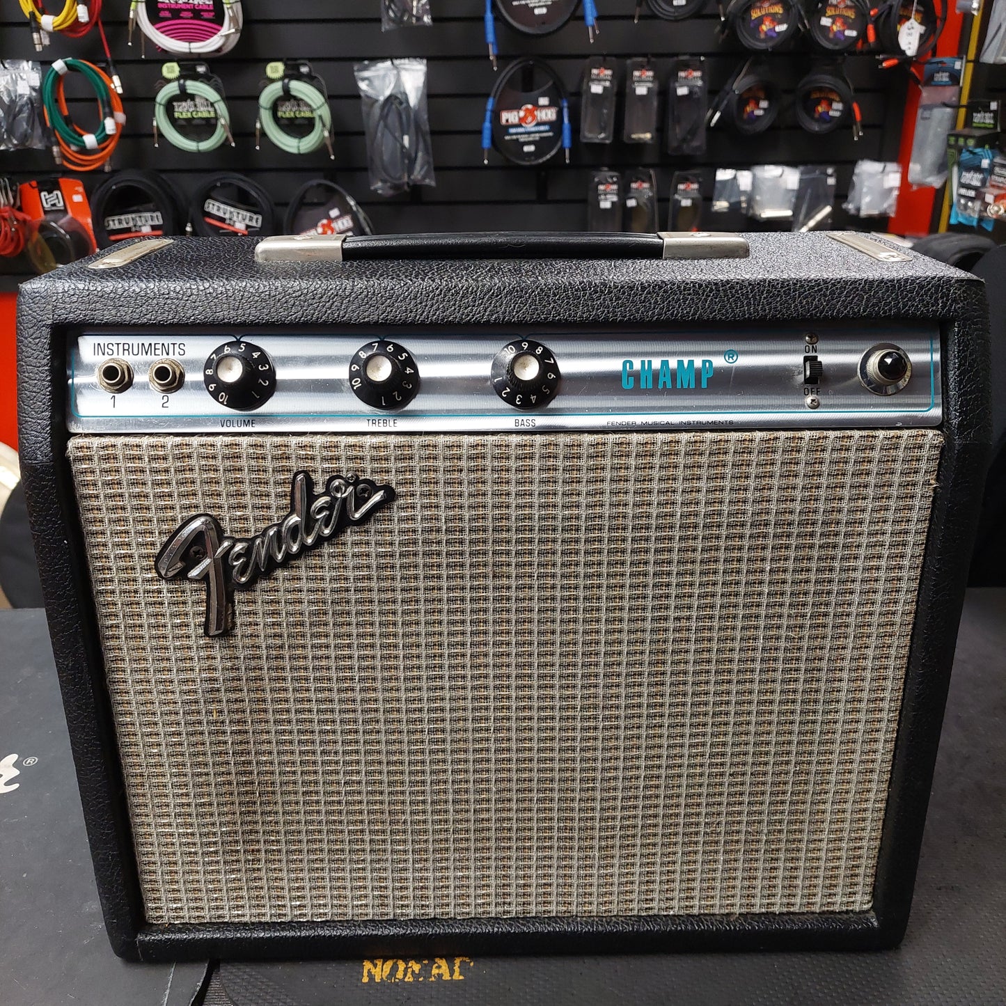 1975 Fender Champ Guitar Amplifier (USED) "Made In USA" SN# A50673