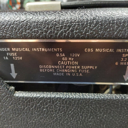 1975 Fender Champ Guitar Amplifier (USED) "Made In USA" SN# A50673
