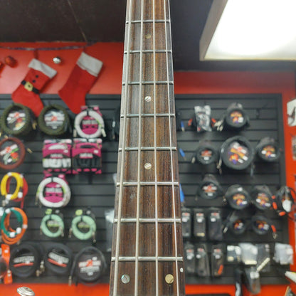 2000's DEAN EDGE-ONE 4-STRING BASS GUITAR - WHITE "Made in Korea" SN# D20060649