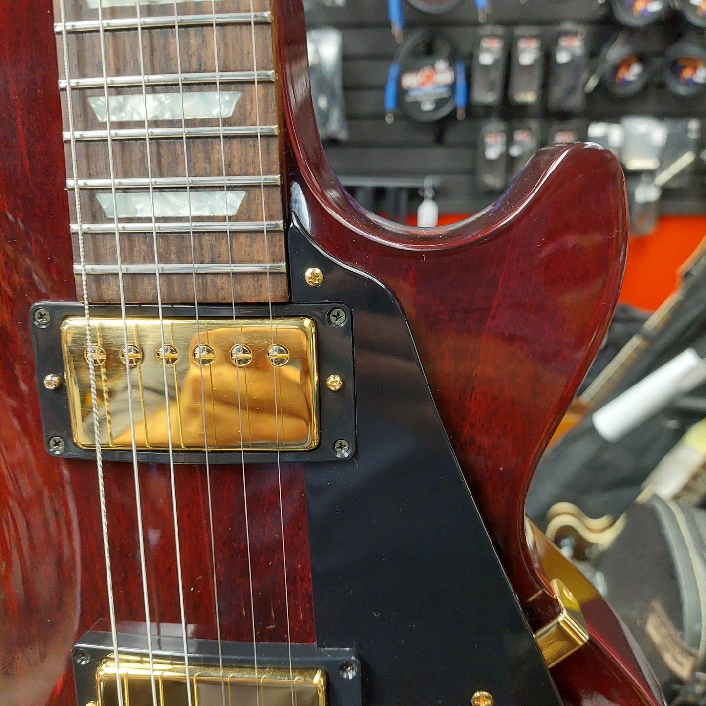 2003 Gibson Les Paul Studio Electric Guitar - Wine Red, Gold Hardware w/ Gibson Case "Made In USA" SN# 01643544