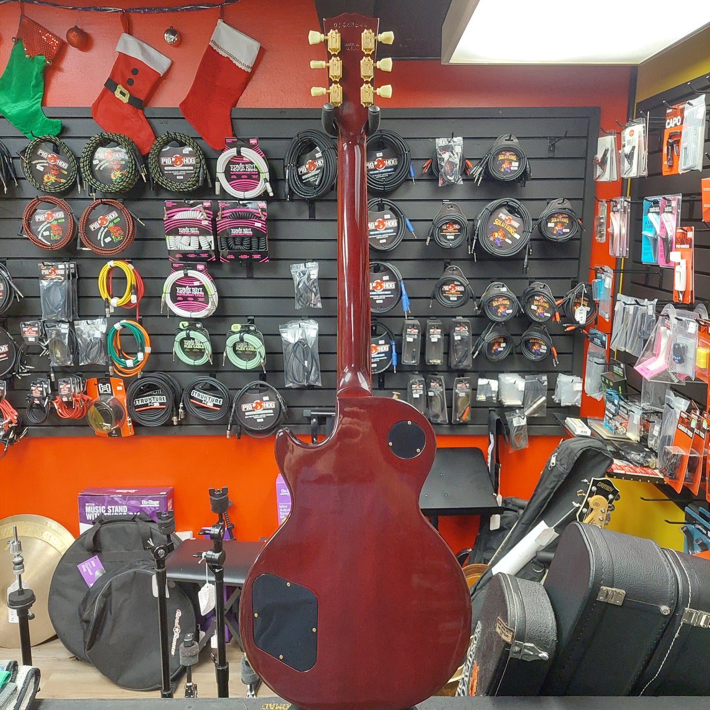 2003 Gibson Les Paul Studio Electric Guitar - Wine Red, Gold Hardware w/ Gibson Case "Made In USA" SN# 01643544