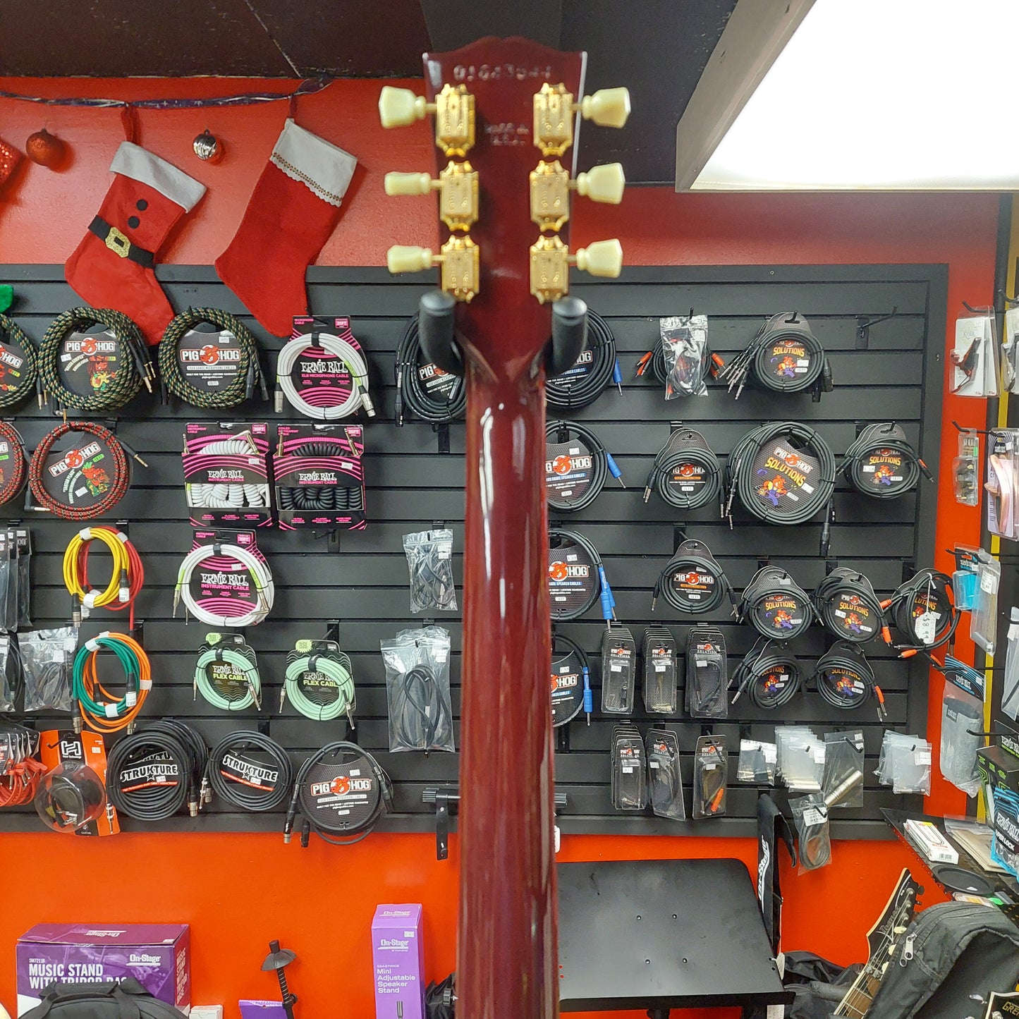 2003 Gibson Les Paul Studio Electric Guitar - Wine Red, Gold Hardware w/ Gibson Case "Made In USA" SN# 01643544