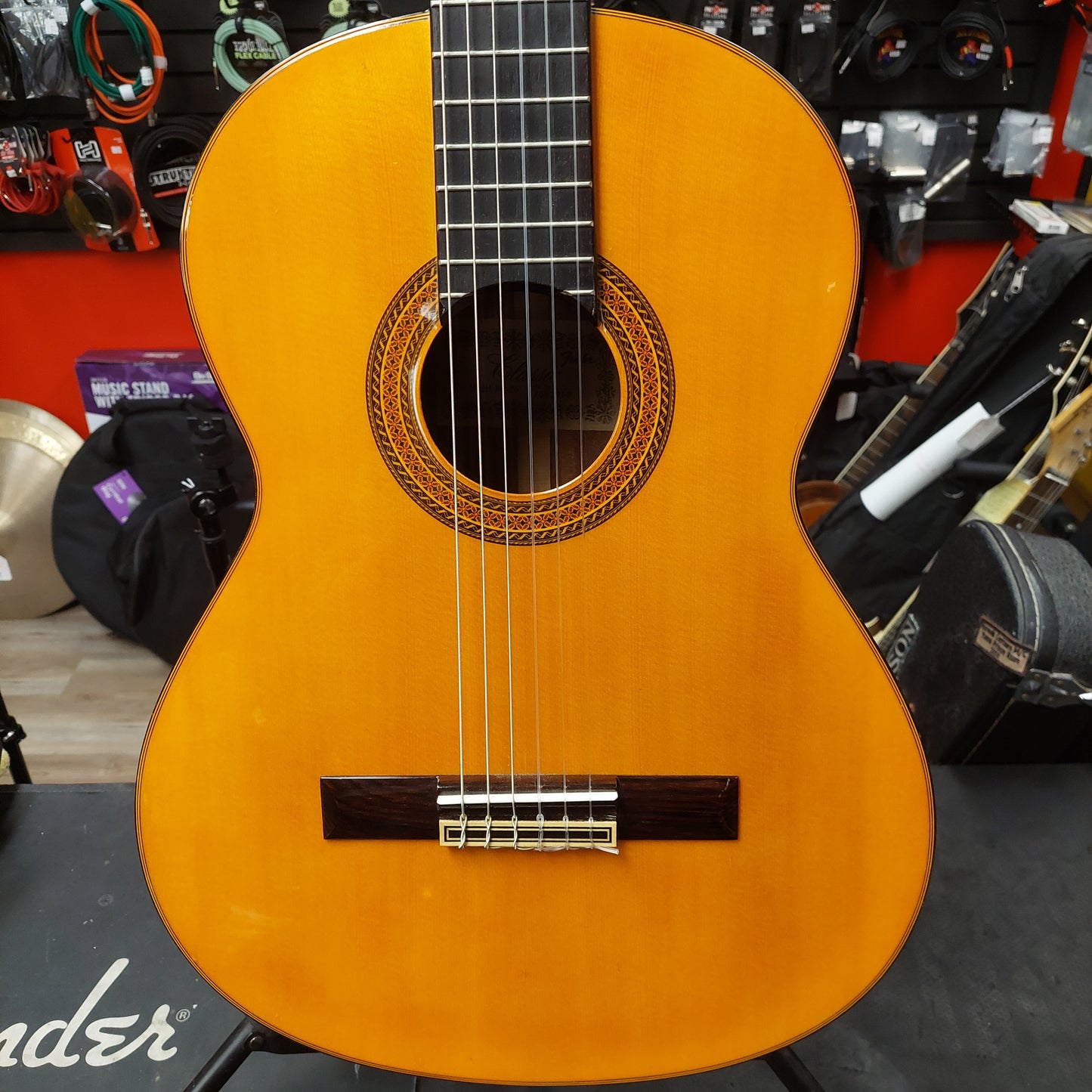 1977 Fender FC-20 Ryoji Matsuoka Classical Guitar - Natural "Made In Japan SN# F7052918