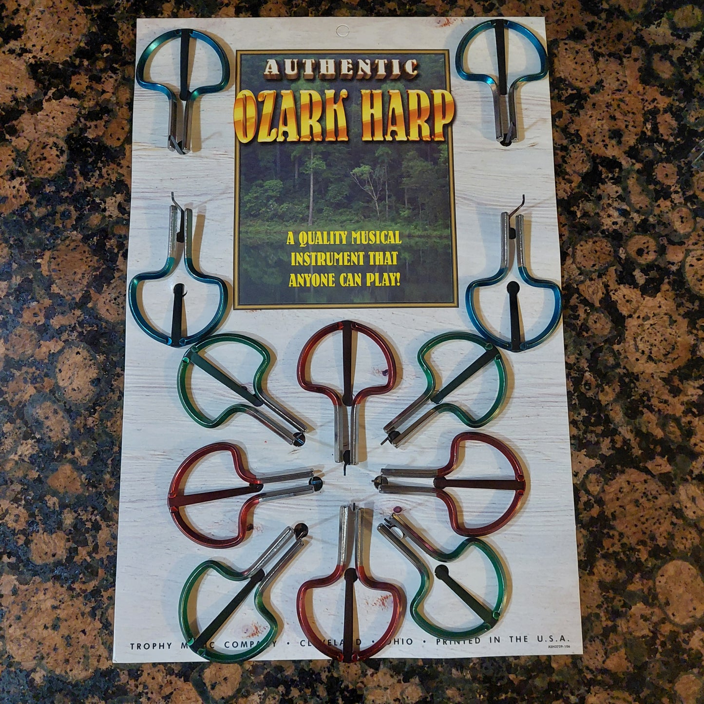 Authentic Ozark Harp - Single- Various Colors