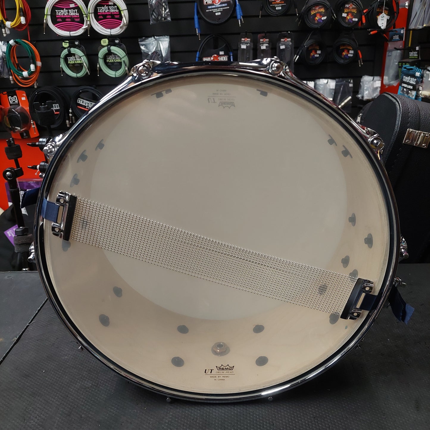 YAMAHA SBS-1455 Stage Custom Birch Snare Drum 14" x 5.5" - Black (USED)