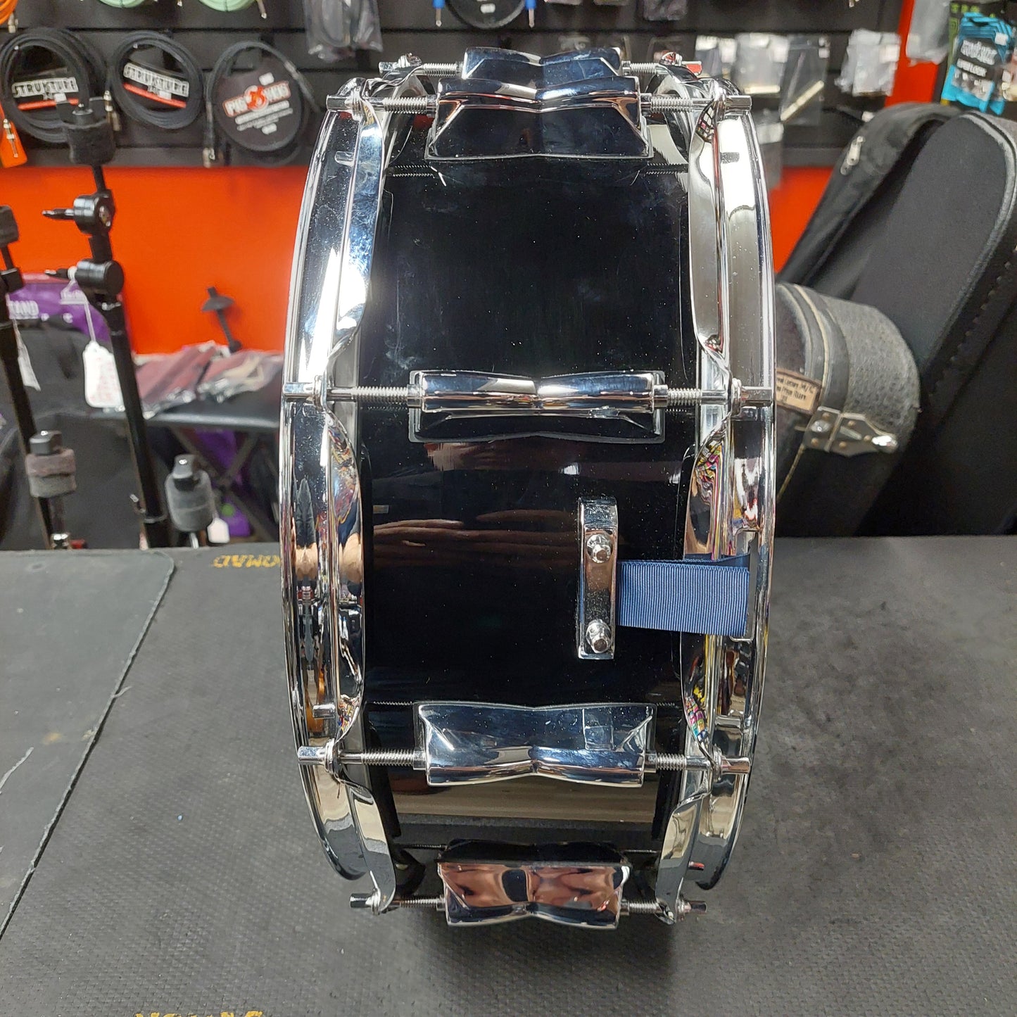YAMAHA SBS-1455 Stage Custom Birch Snare Drum 14" x 5.5" - Black (USED)