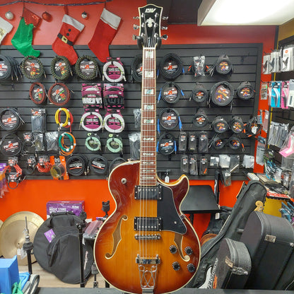 2010's IYV Hollow Body Electric Guitar - Sunburst (USED) SN# 121044240