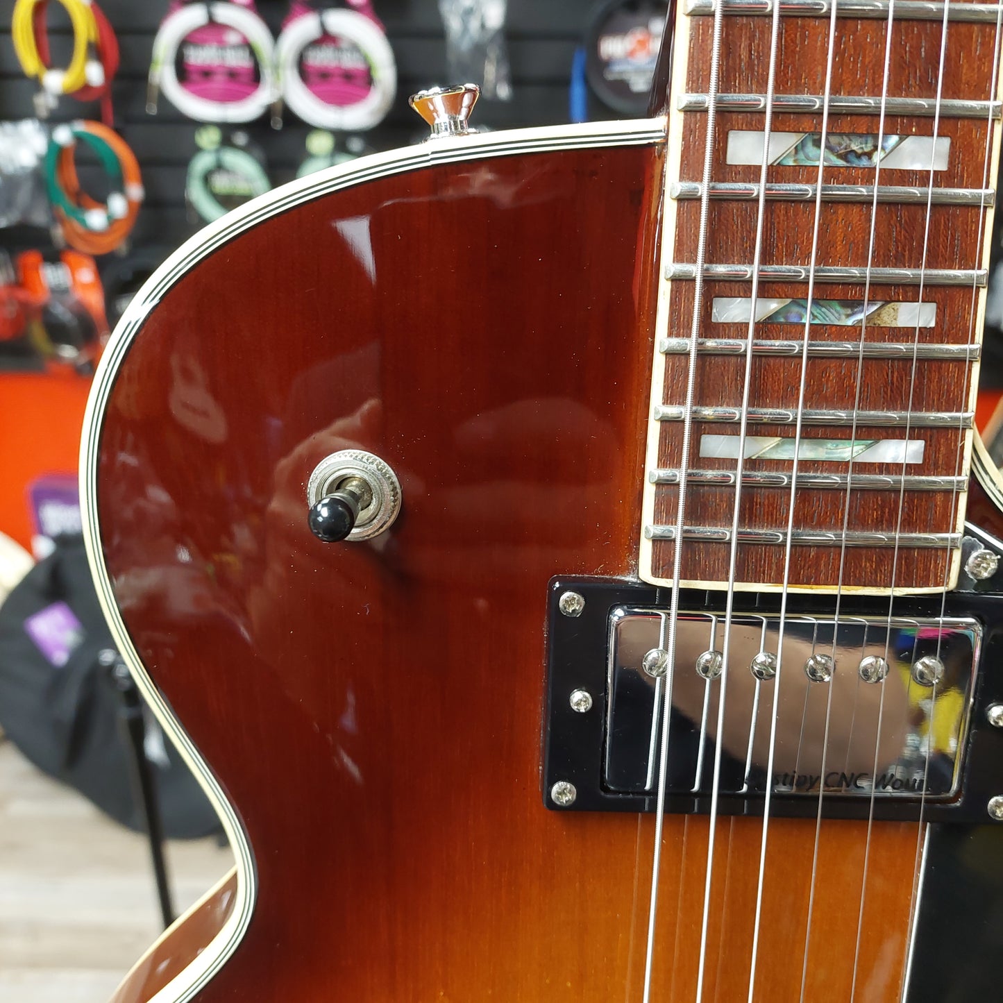 2010's IYV Hollow Body Electric Guitar - Sunburst (USED) SN# 121044240
