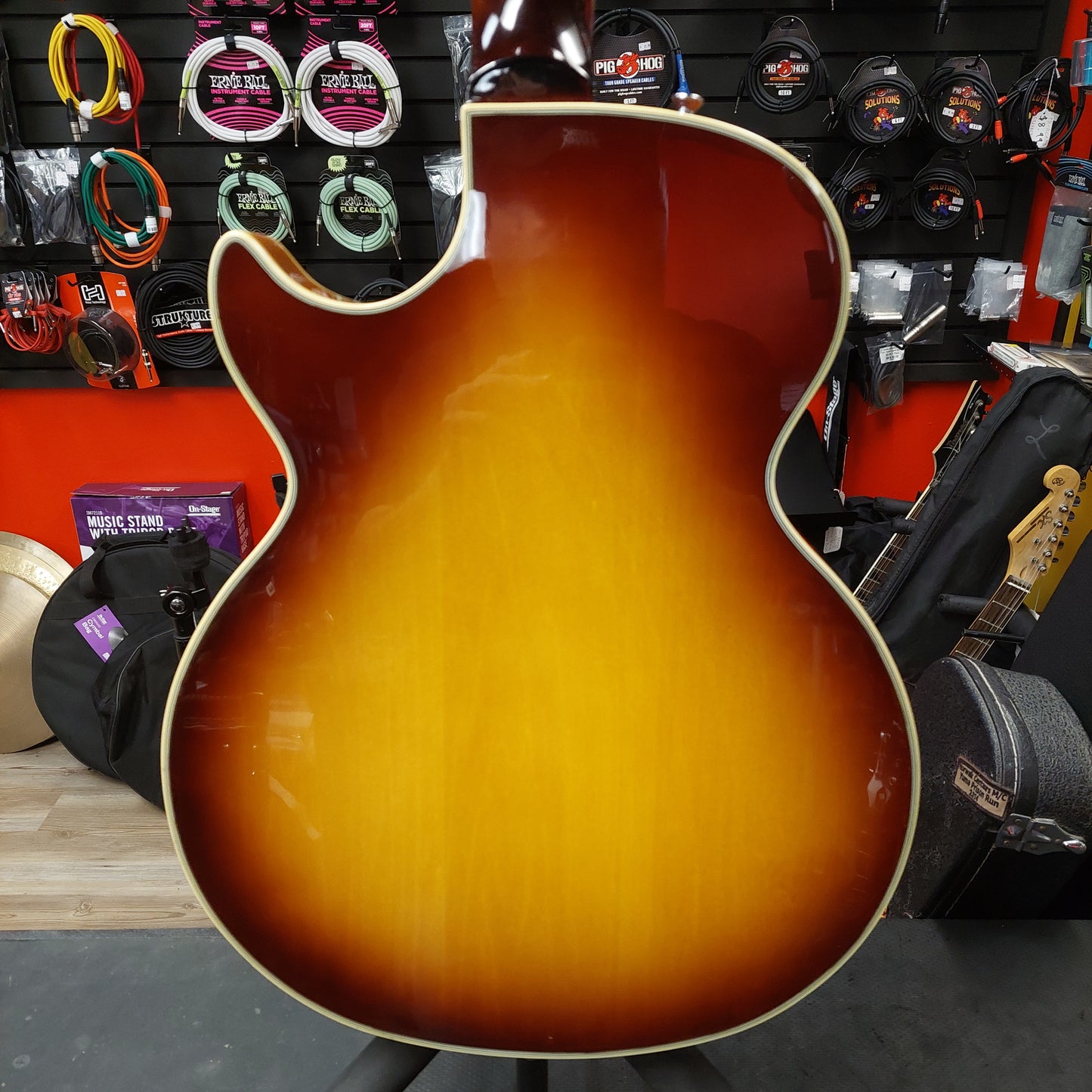 2010's IYV Hollow Body Electric Guitar - Sunburst (USED) SN# 121044240