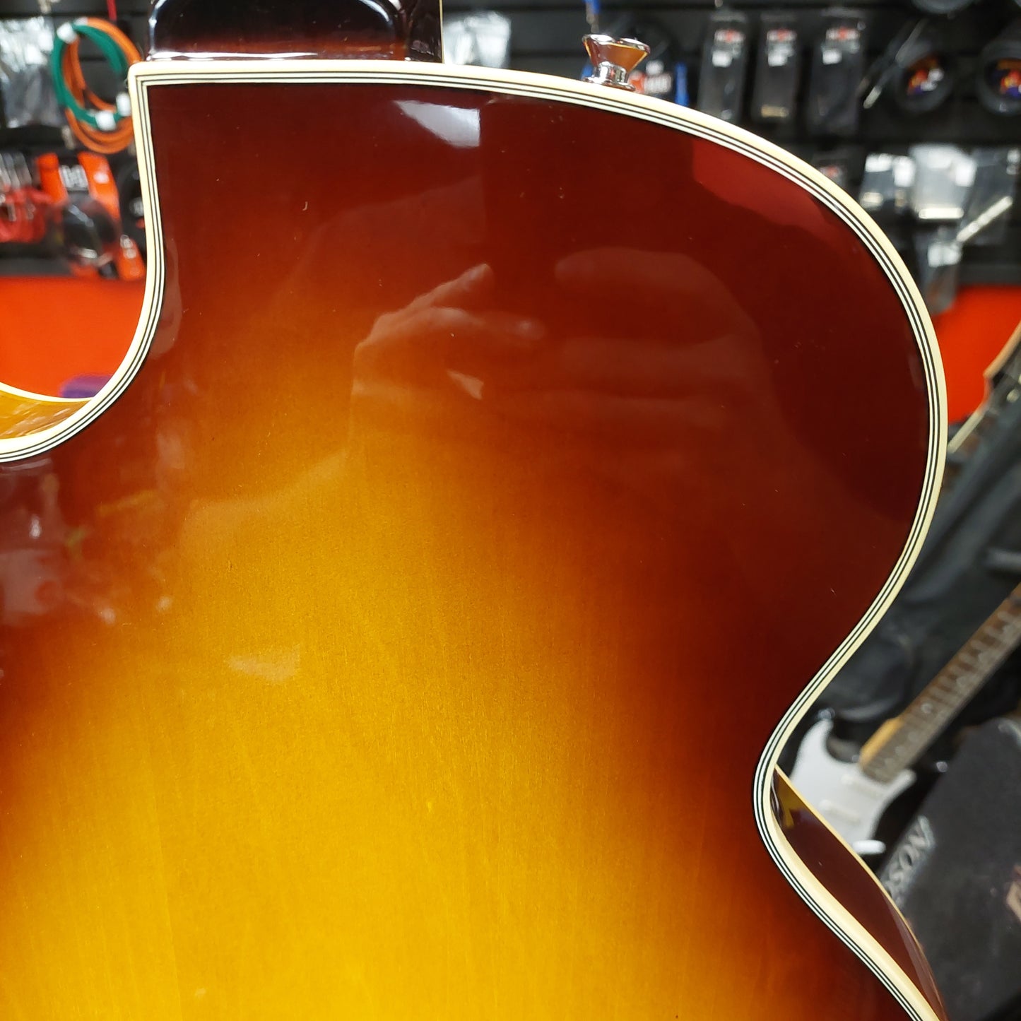 2010's IYV Hollow Body Electric Guitar - Sunburst (USED) SN# 121044240