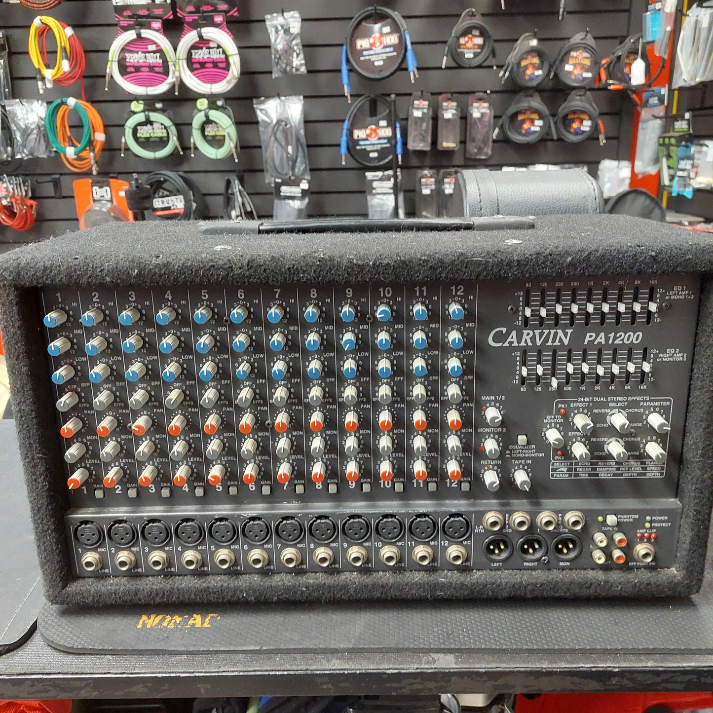 Carvin PA1200 Powered PA Mixer (USED) SN# OC80722