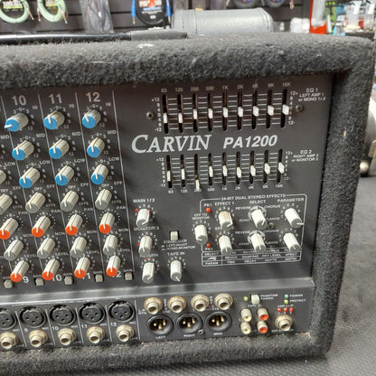 Carvin PA1200 Powered PA Mixer (USED) SN# OC80722