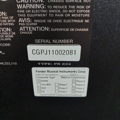 Fender Mustang I 120V Amplifier (USED) SN# CGPJ11002081