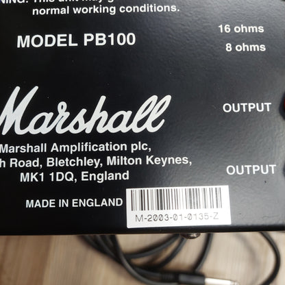 Marshall PB100 Power Brake Attenuator (USED) "Made In England" SN# MH010135Z