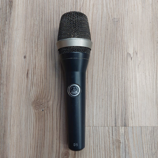 AKG D5 Vocal Dynamic Microphone - Black (USED)
