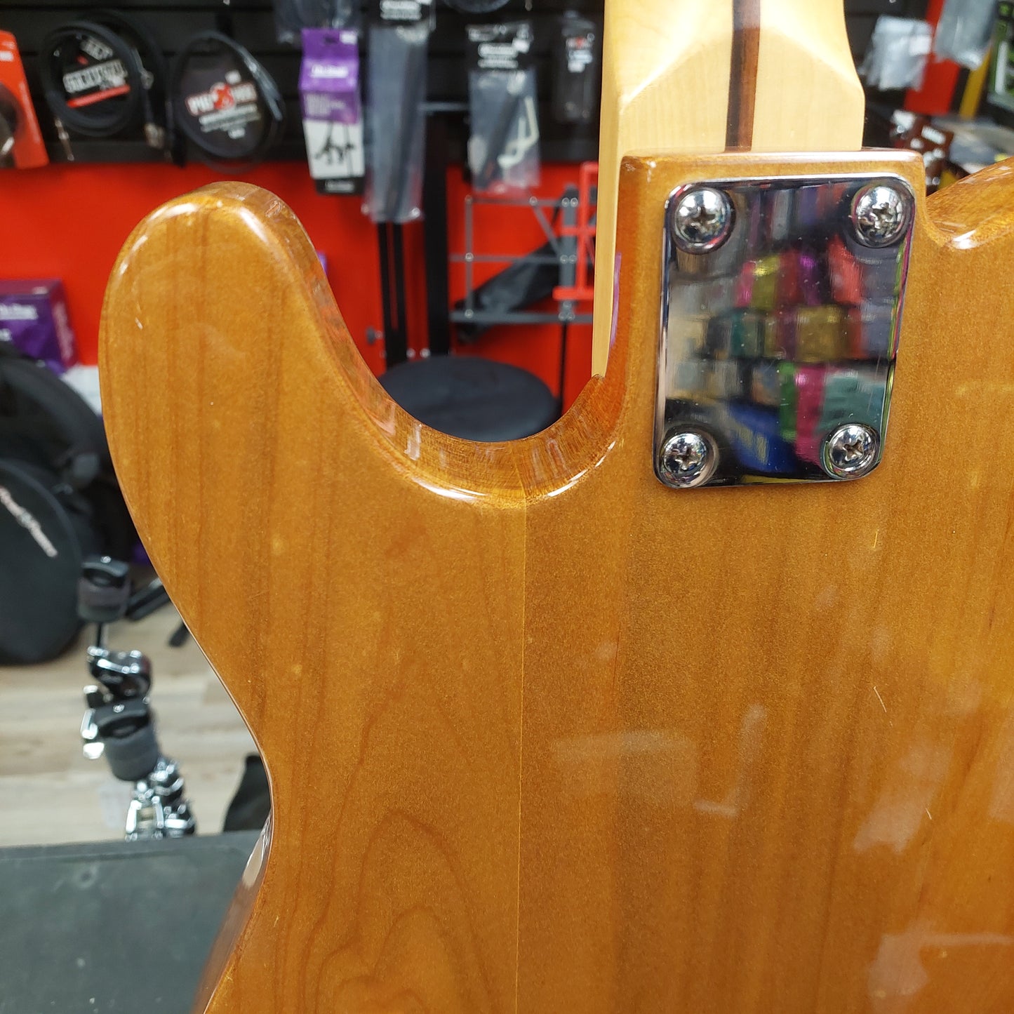 Johnson Tele Electric Guitar - Natural Finish (USED)