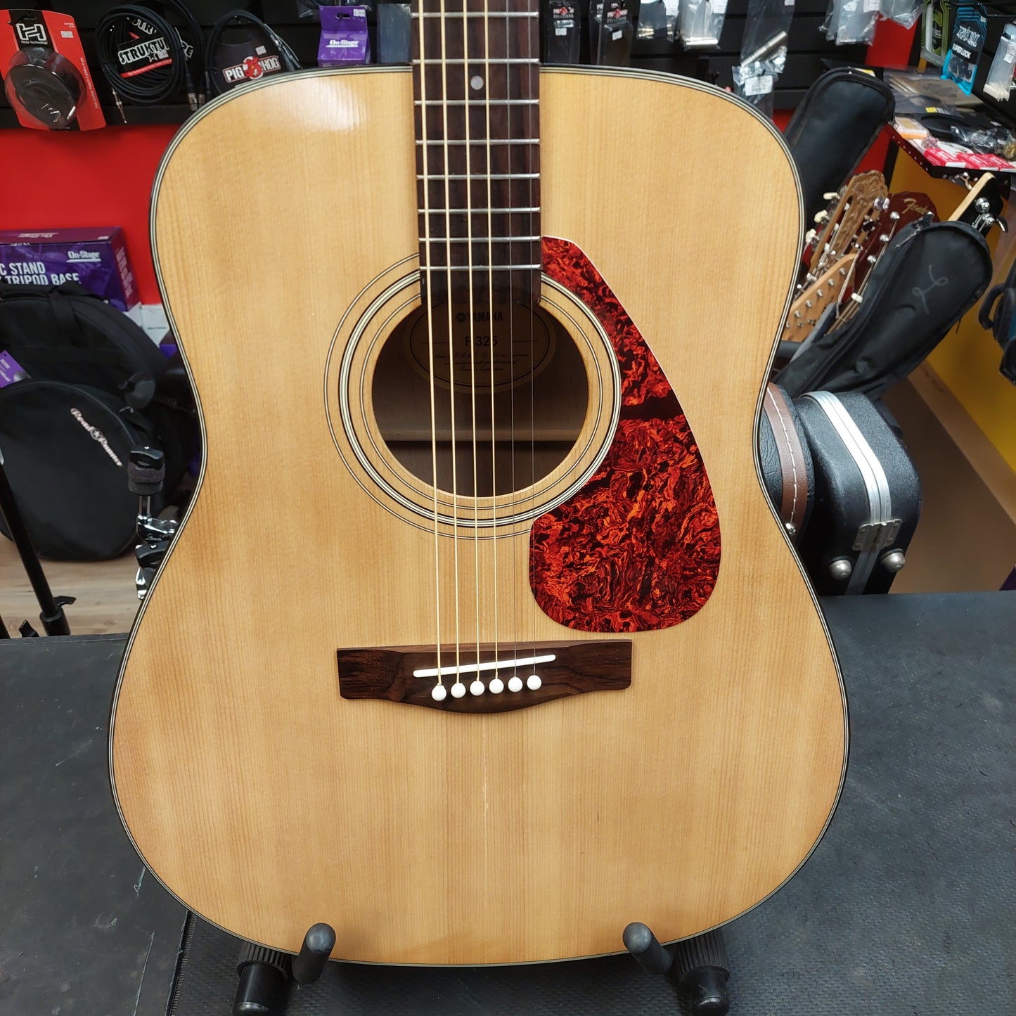 2010's Yamaha F325 Dreadnought Acoustic Guitar - Natural SN# HQJ245403