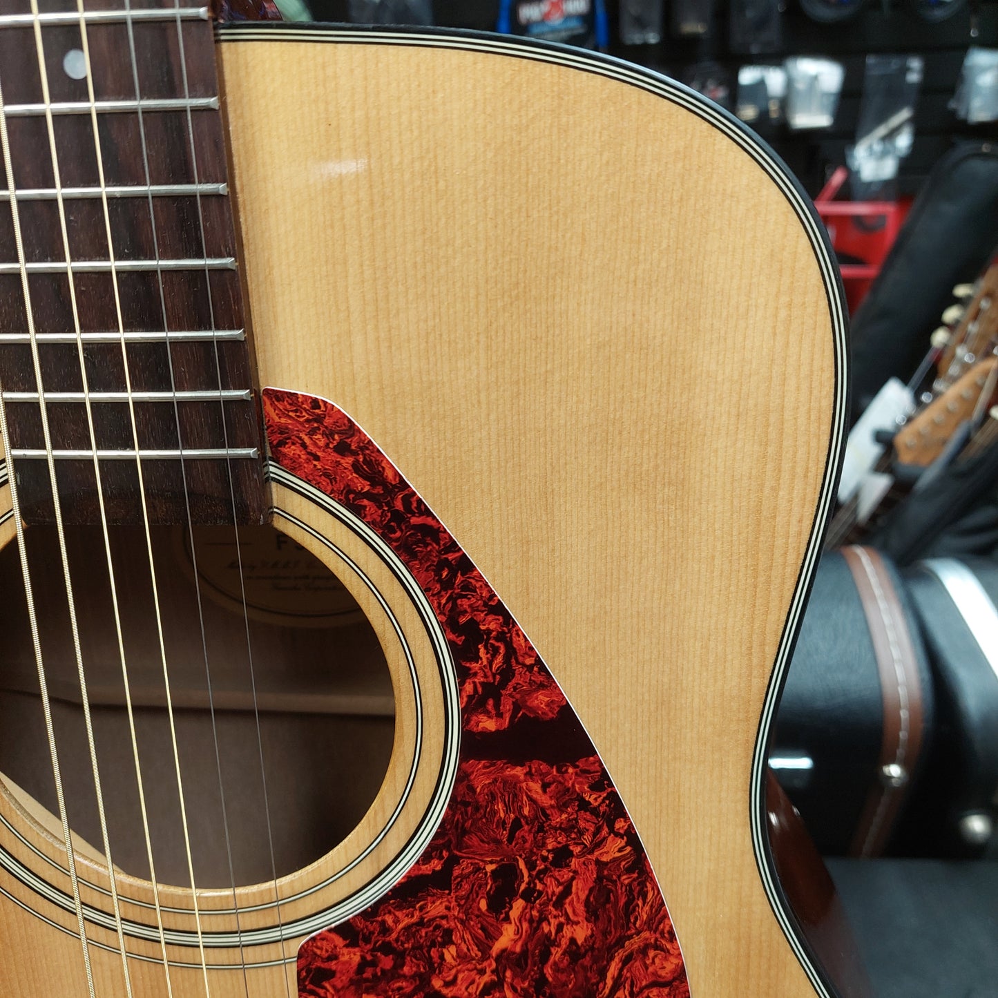 2010's Yamaha F325 Dreadnought Acoustic Guitar - Natural SN# HQJ245403