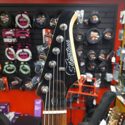 Silvertone SSS Strat Electric Guitar - Blue (USED)
