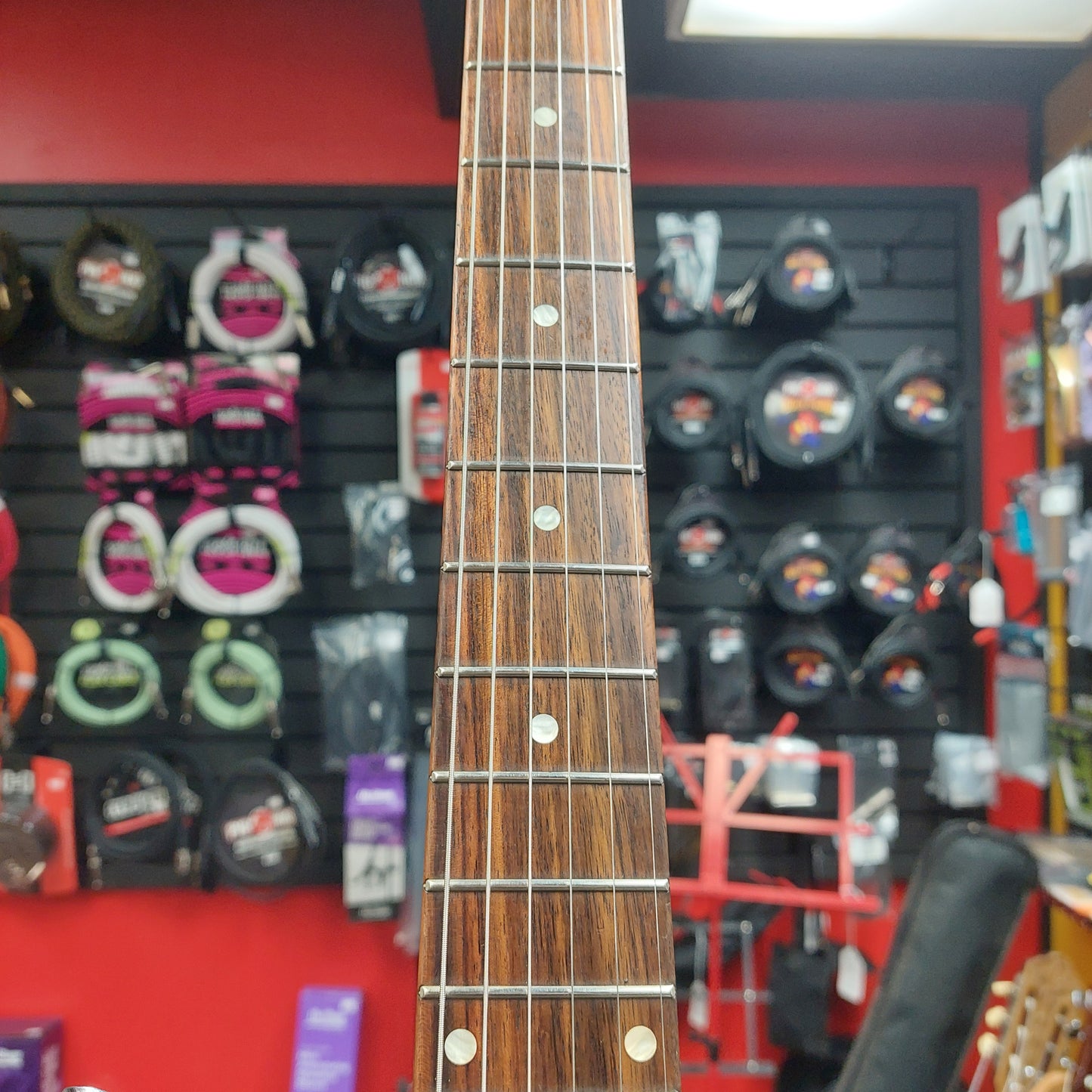 Silvertone SSS Strat Electric Guitar - Blue (USED)
