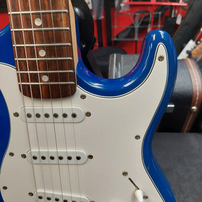 Silvertone SSS Strat Electric Guitar - Blue (USED)