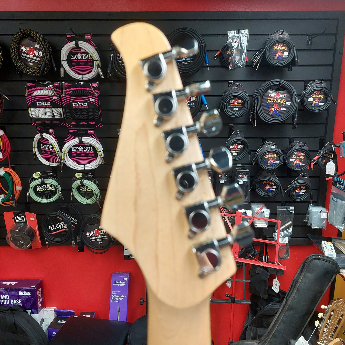 Silvertone SSS Strat Electric Guitar - Blue (USED)