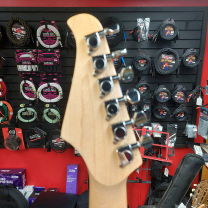 Silvertone SSS Strat Electric Guitar - Blue (USED)