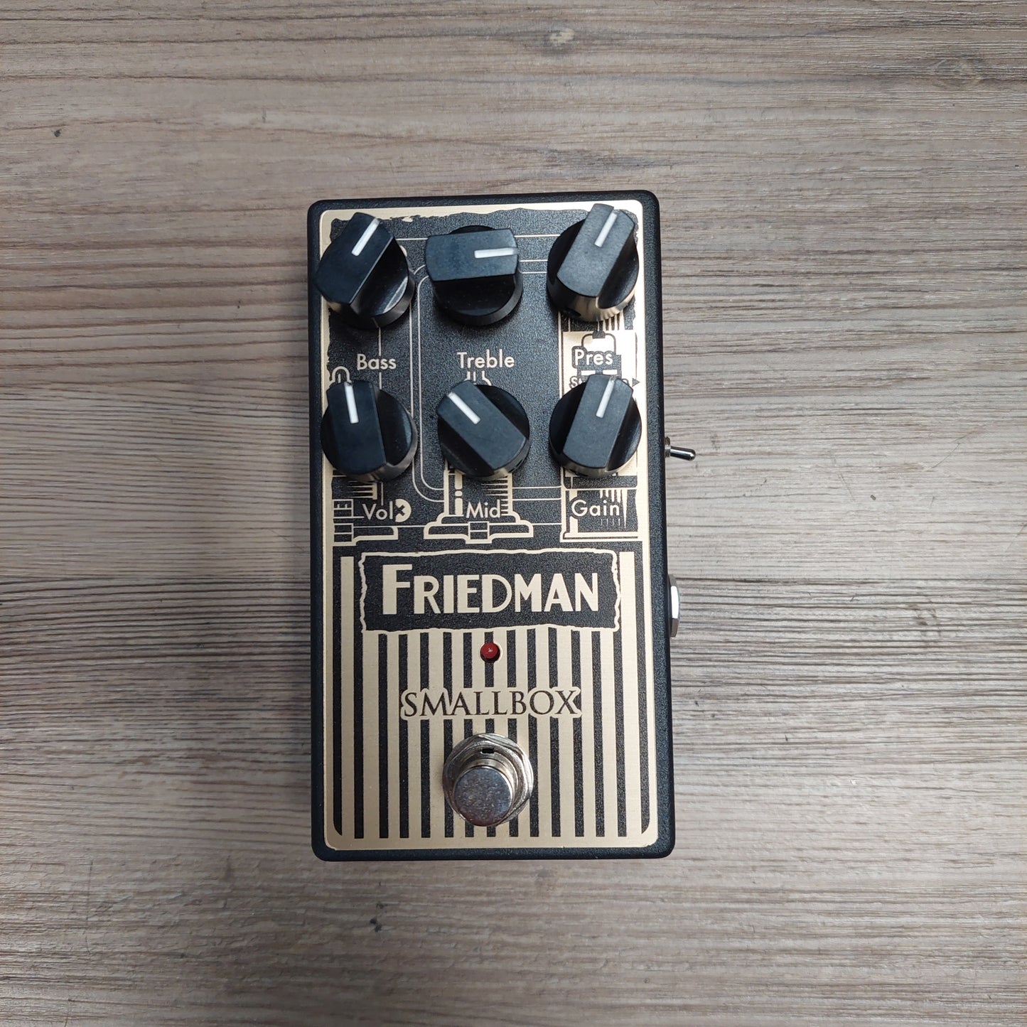 FRIEDMAN SMALLBOX EFFECTS PEDAL w/ Original Box (USED) "Made In USA" SN# 3790221757