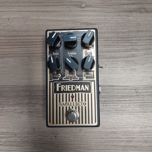 FRIEDMAN SMALLBOX EFFECTS PEDAL w/ Original Box (USED) "Made In USA" SN# 3790221757