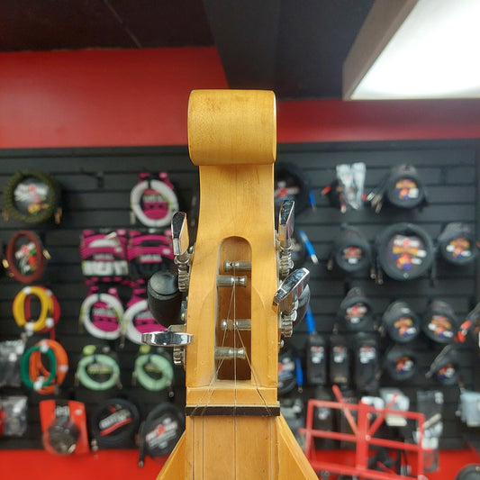 1990's The Dulcimer Factory Mountain Dulcimer - Natural (USED) "Made In USA" SN# 93125720F4