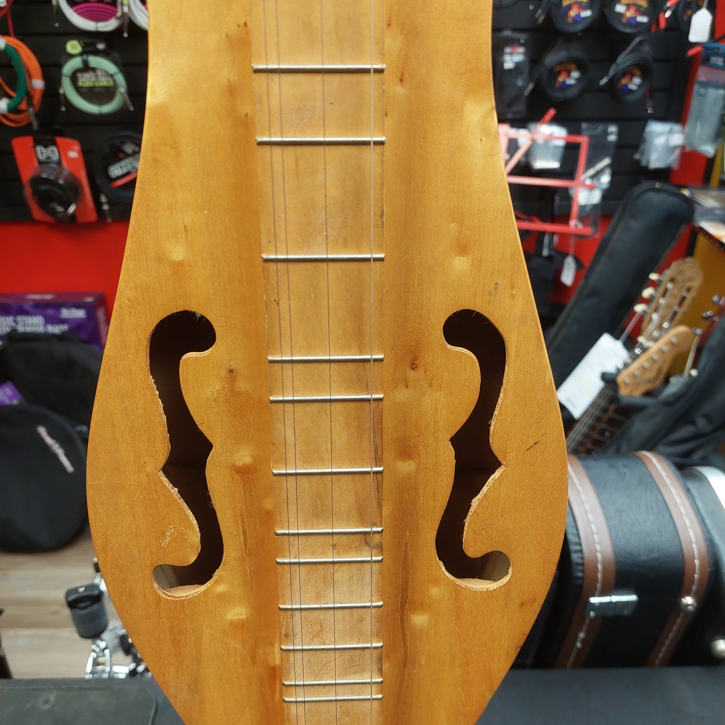 1990's The Dulcimer Factory Mountain Dulcimer - Natural (USED) "Made In USA" SN# 93125720F4