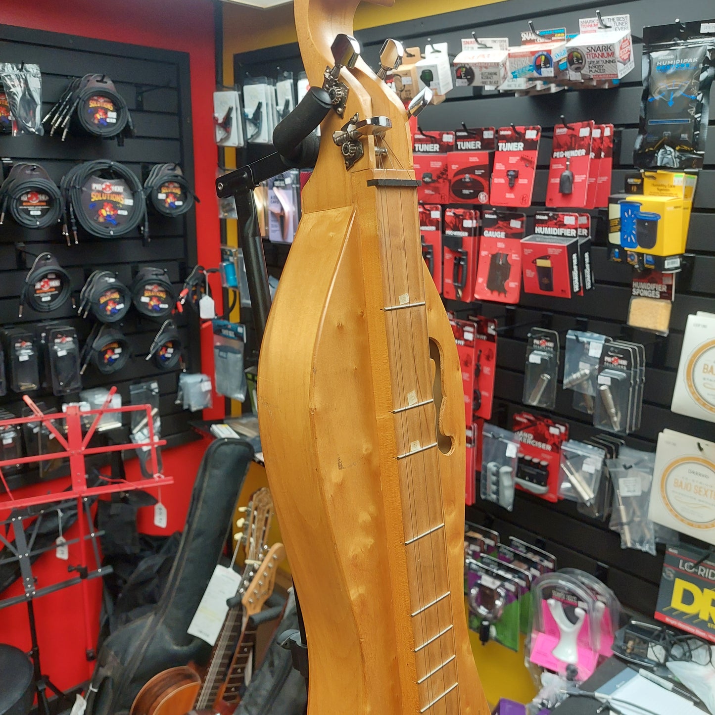 1990's The Dulcimer Factory Mountain Dulcimer - Natural (USED) "Made In USA" SN# 93125720F4