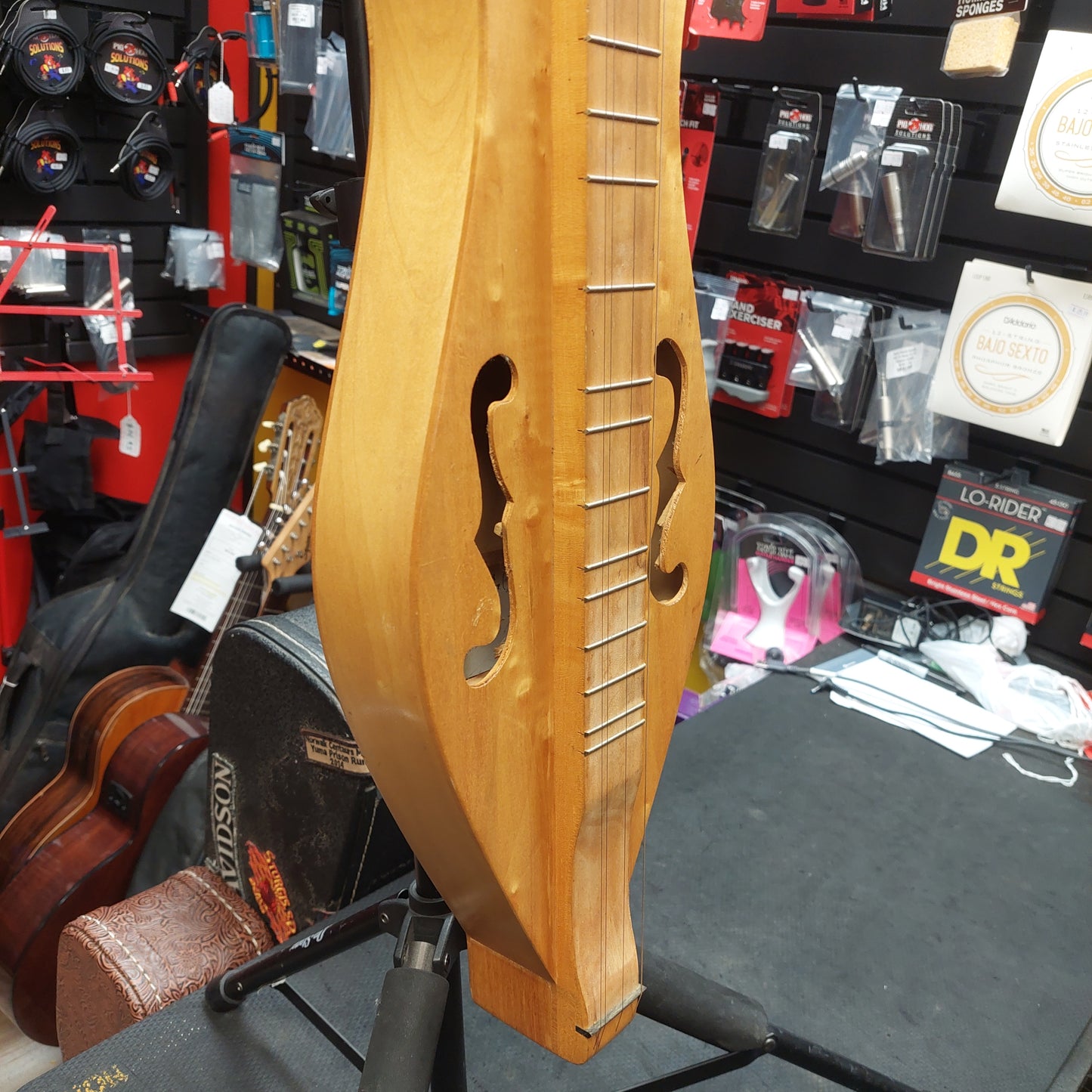 1990's The Dulcimer Factory Mountain Dulcimer - Natural (USED) "Made In USA" SN# 93125720F4