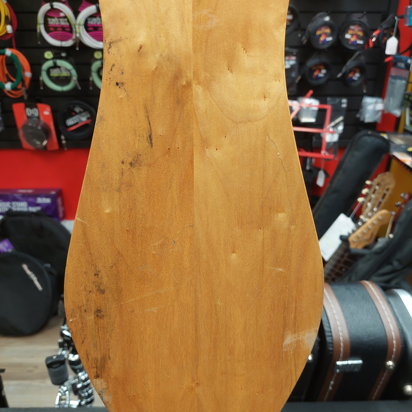 1990's The Dulcimer Factory Mountain Dulcimer - Natural (USED) "Made In USA" SN# 93125720F4