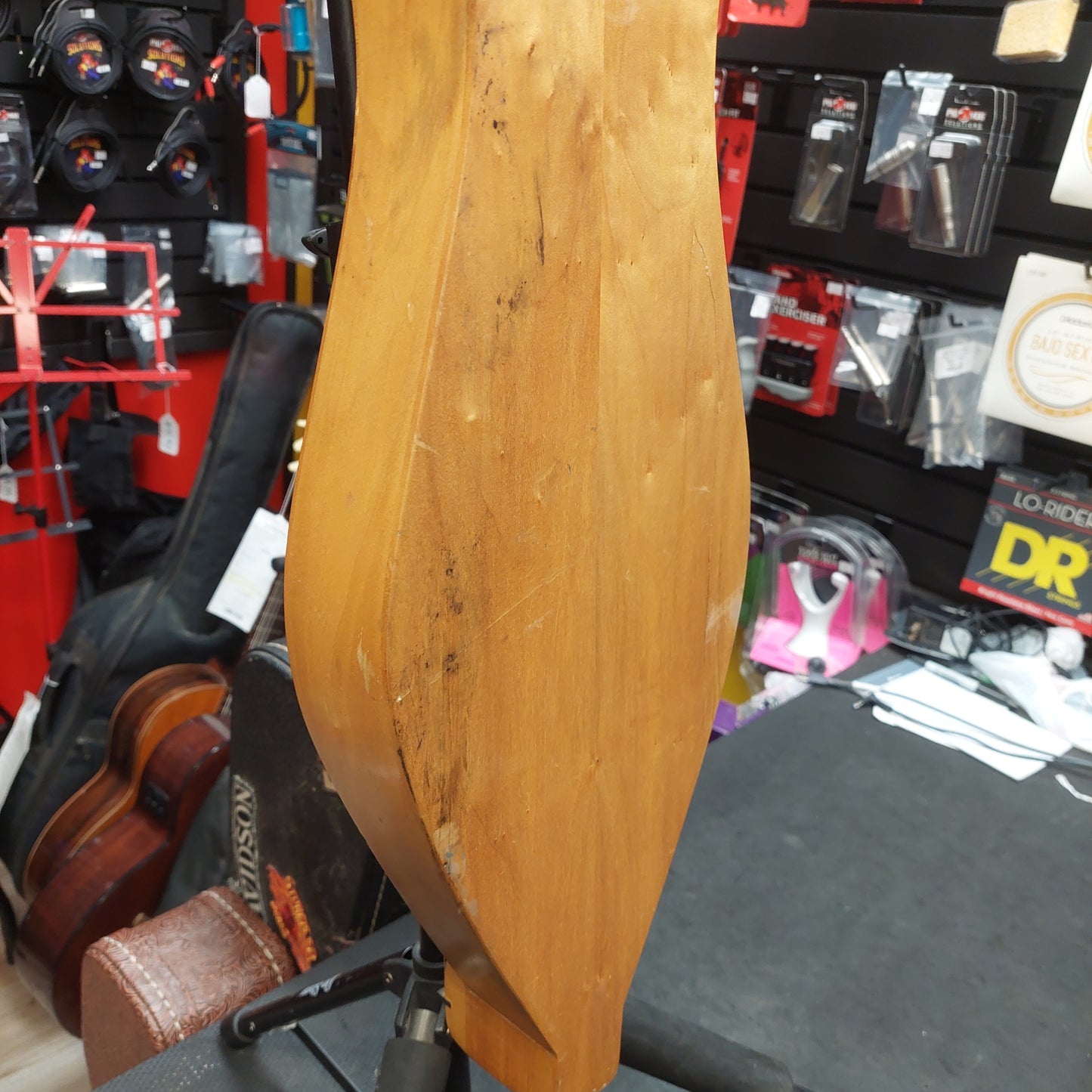 1990's The Dulcimer Factory Mountain Dulcimer - Natural (USED) "Made In USA" SN# 93125720F4