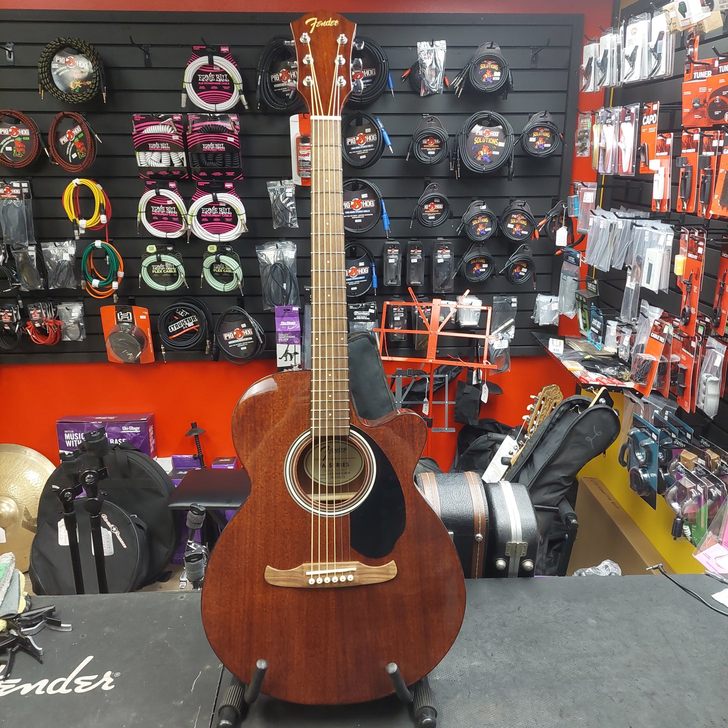 2024 Fender FA-135CE Acoustic/Electric Guitar - Mahogany SN# CW24035174 
